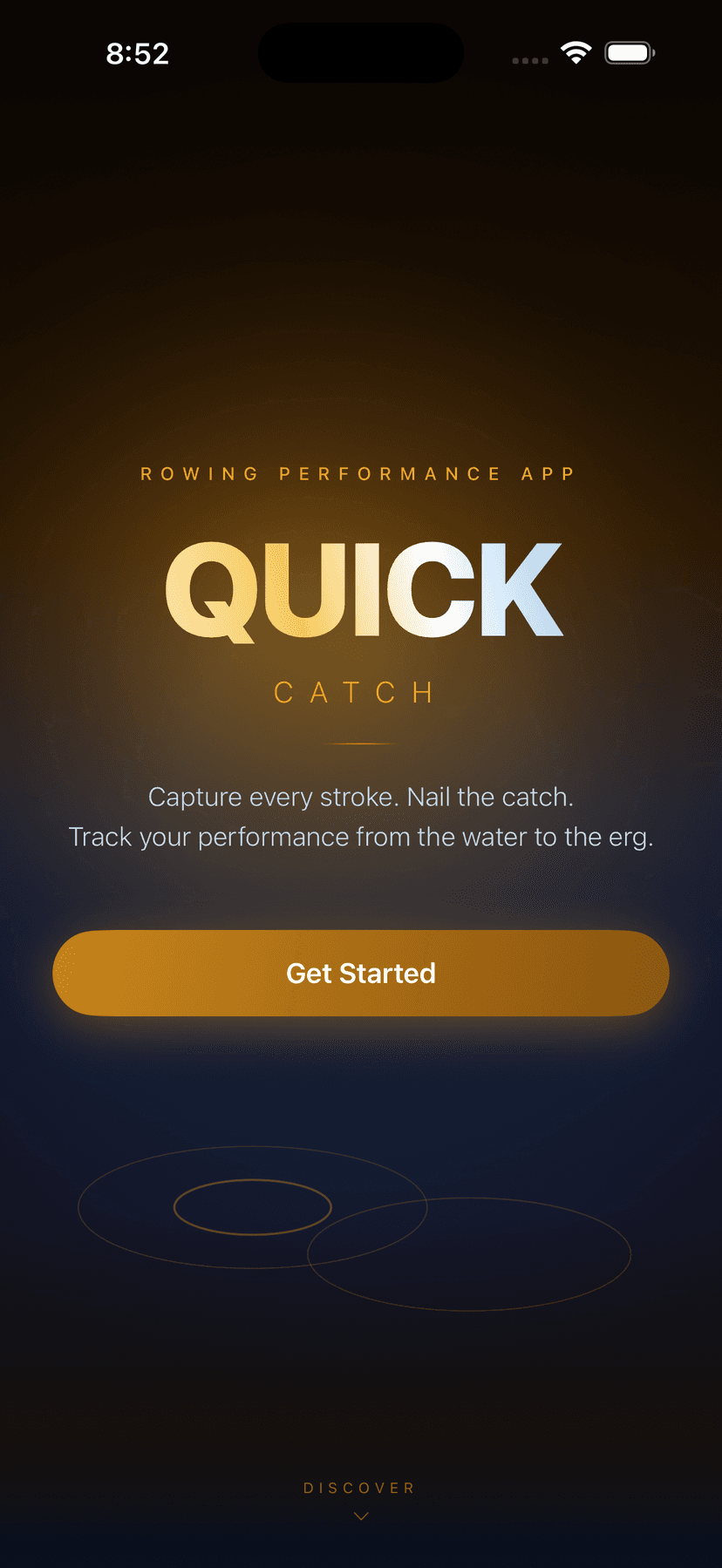 Quick Catch landing screen